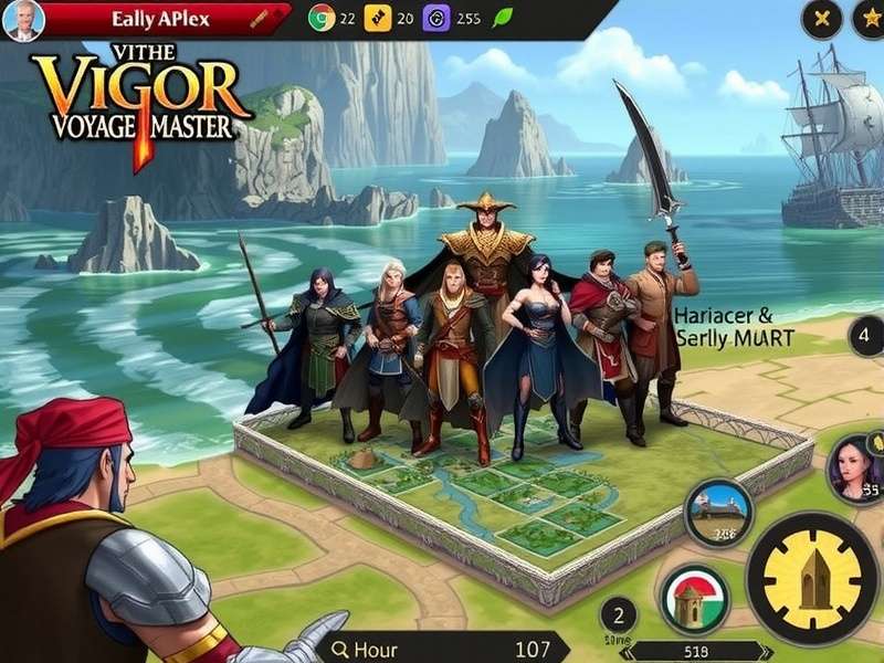 Vigor Voyage Master - Advanced Strategy Guide Vigor Voyage Master strategy guide showing map and resources