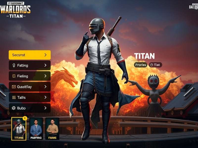 PUBG Warlord Titan Gameplay PUBG Warlord Titan gameplay screenshot