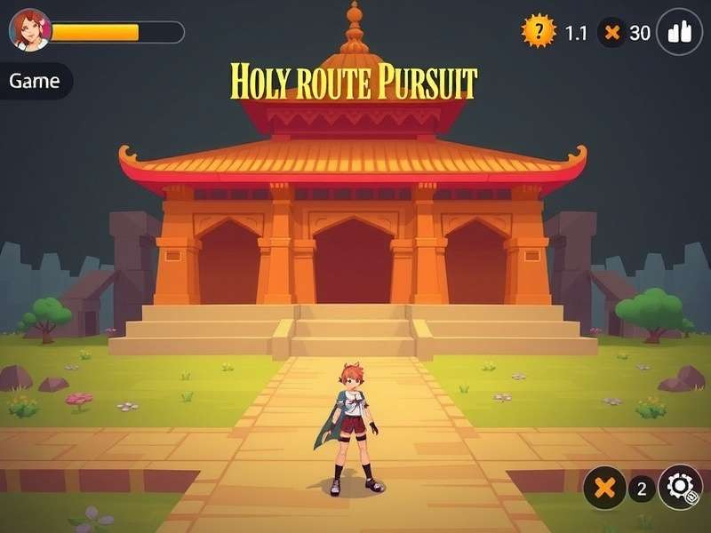 Holy Route Pursuit - Spiritual Journey Gameplay Holy Route Pursuit Game Screenshot