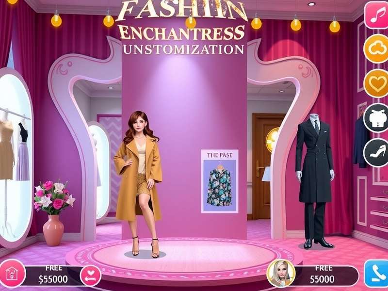 Character Customization in Avakin Fashion Enchantress Avakin Fashion Enchantress character customization interface