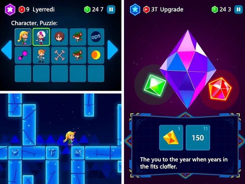 Dashing Delta Gem Puzzle Level Design Dashing Delta Gem level design showing puzzle elements