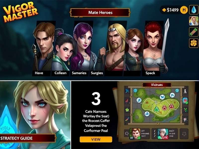 Vigor Voyage Master - Immersive Gameplay Vigor Voyage Master gameplay screenshot showing character and environment