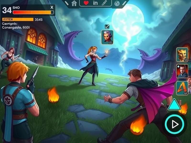 Storm Surge Gameplay Visual Storm Surge gameplay screenshot showing character and environment