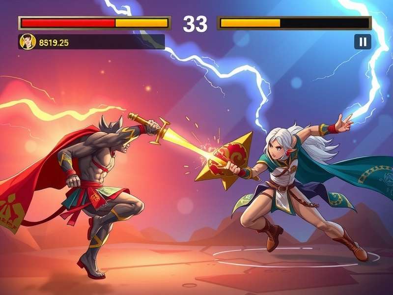 Lightning Panther Fury Gameplay Lightning Panther Fury game screenshot showing character in action