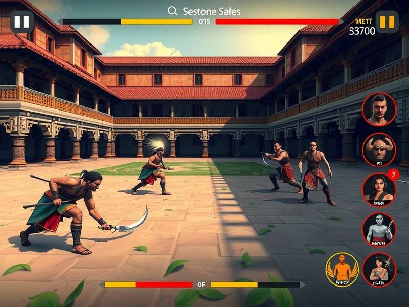 Indian Haveli Warriors - Diverse Character Roster Indian Haveli Warriors character lineup showing diverse warriors