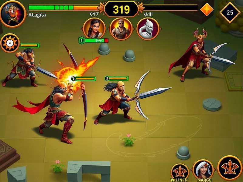 India Warrior Fury - Character Progression System India Warrior Fury character abilities and skill tree
