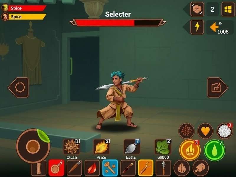 Biryani Tenacious Combatant - Intense Gameplay Action Biryani Tenacious Combatant gameplay screenshot showing character in combat