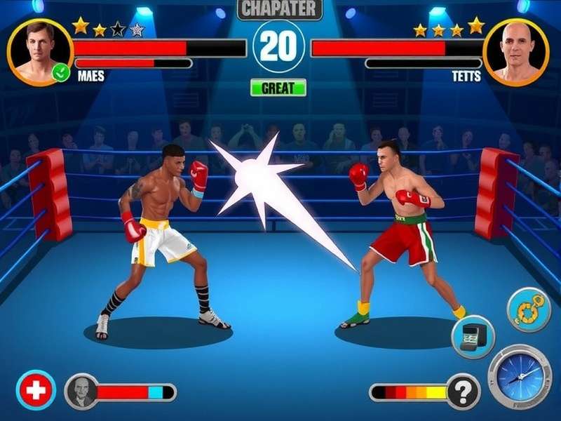Diverse character roster in Champion Boxing Brawl Champion Boxing Brawl character selection screen