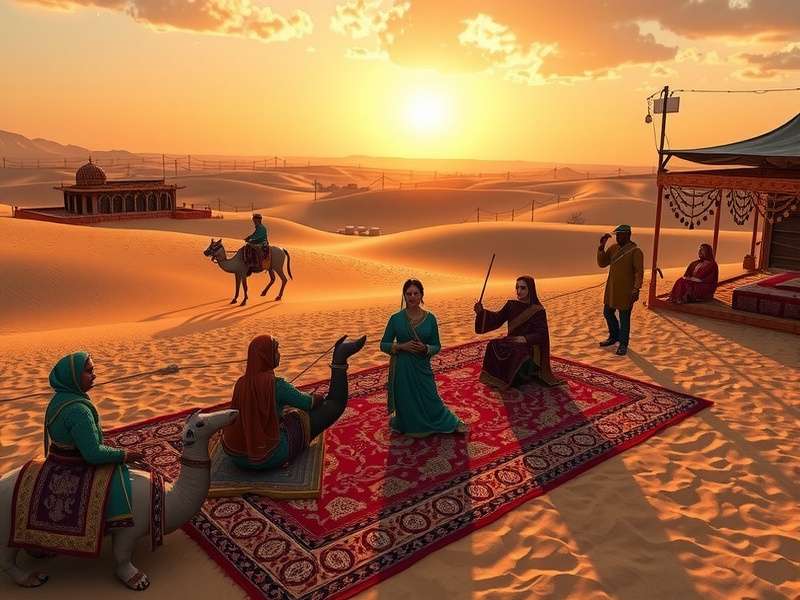 Rajasthan Rendezvous Artisan Workshop Rajasthan Rendezvous traditional art and craft demonstration