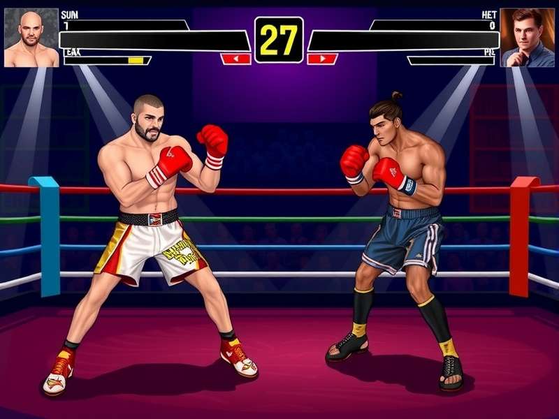 Champion Boxing Brawl intense boxing action Champion Boxing Brawl gameplay screenshot