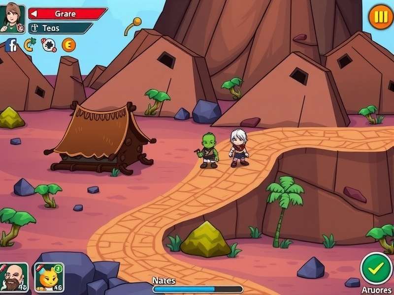 Tuber Trekker Strategy Interface - Resource Management Tuber Trekker strategy interface showing resource management