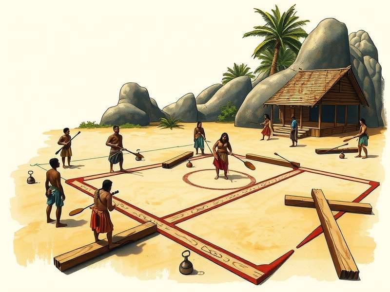 Paddle Sage in action Traditional Paddle Sage gameplay demonstration