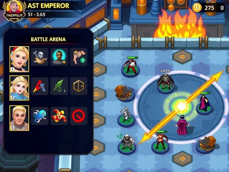 Blast Emperor Character Roster Blast Emperor character collection screen showing diverse heroes