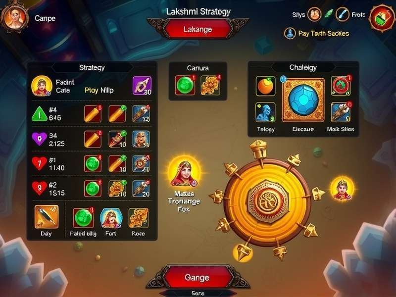 Resource Management in Lakshmi S Loot Lakshmi S Loot resource management screen