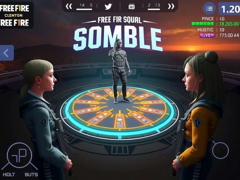Teamwork and strategy in Free Fire Combat Elite endgame Free Fire Combat Elite squad coordination in final circle