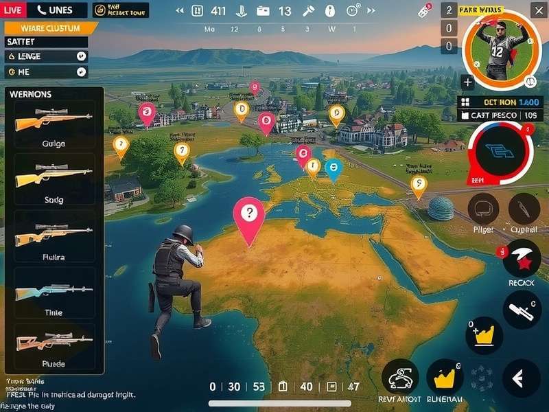 PUBG Legend Victory Quest strategic positioning on map