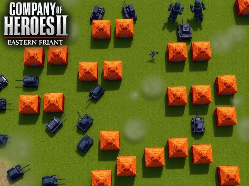 Diverse unit roster in Company of Heroes 2 Company of Heroes 2 faction units and vehicles