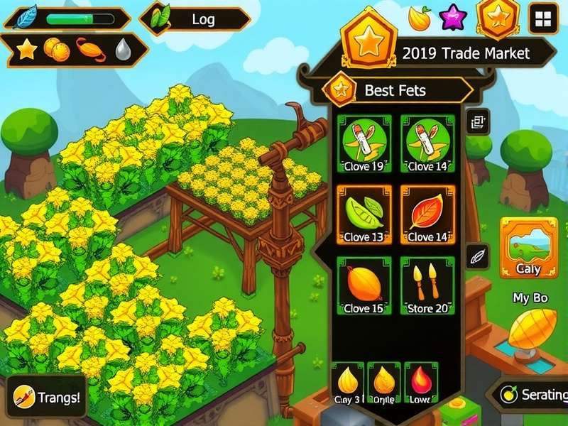 Global Spice Trading in Master Cardamom Mayhem Master Cardamom Mayhem trading interface showing global spice market