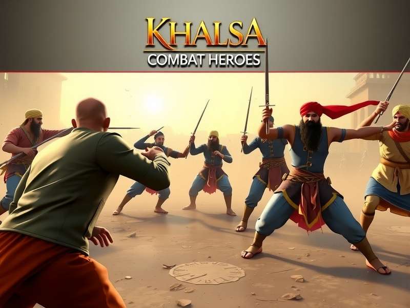 Khalsa Combat Heroes Advanced Techniques Khalsa Combat Heroes advanced combat techniques demonstration