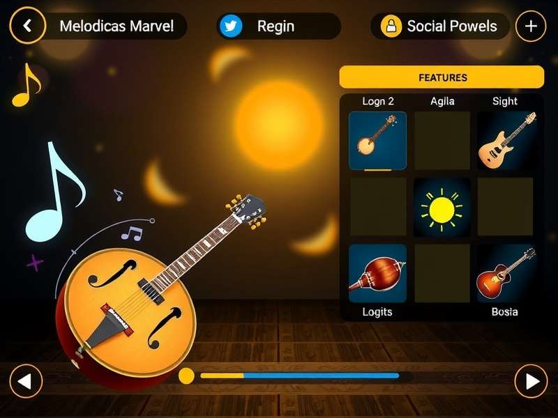 Melodica Marvel social features showing player collaborations