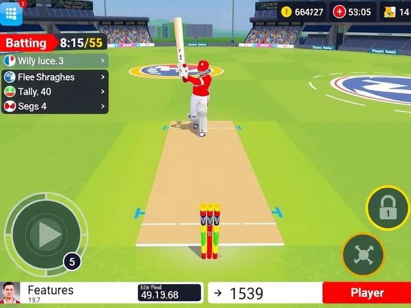 Pro Cricket Splash Glory Feature Showcase Pro Cricket Splash Glory feature showcase with multiple gameplay elements