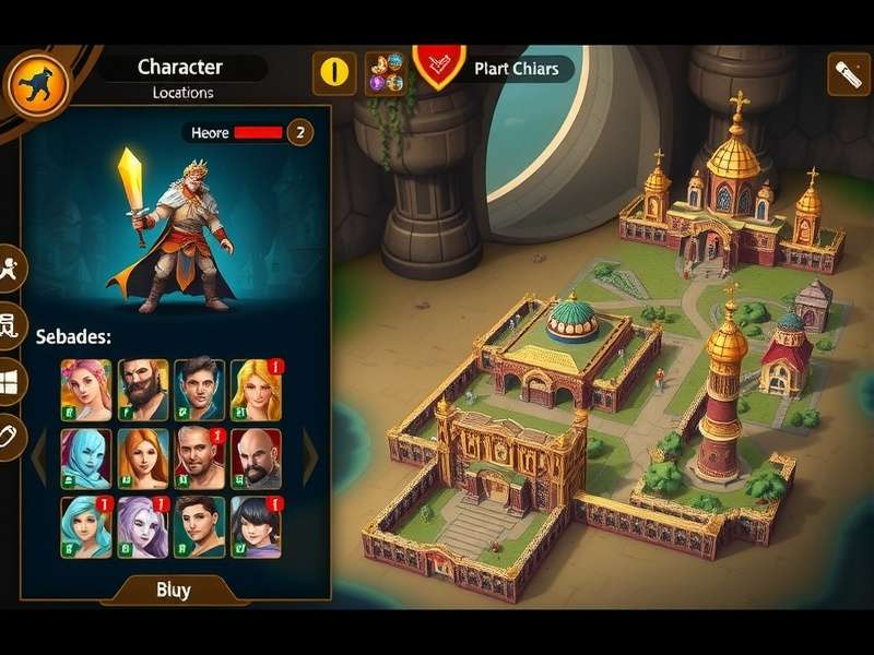 Character selection screen showing diverse heroes in Sultan S Majestic Brawl