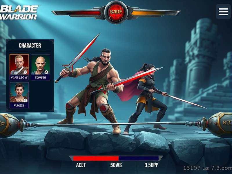 Blade Warrior Character Selection Blade Warrior character selection screen