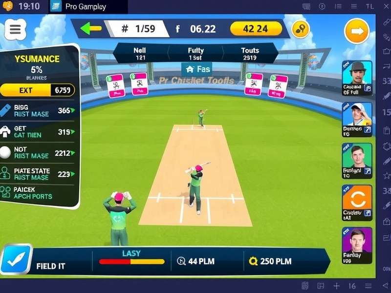 Pro Cricket Splash Glory Field Placement Strategy Pro Cricket Splash Glory strategy guide showing field placements