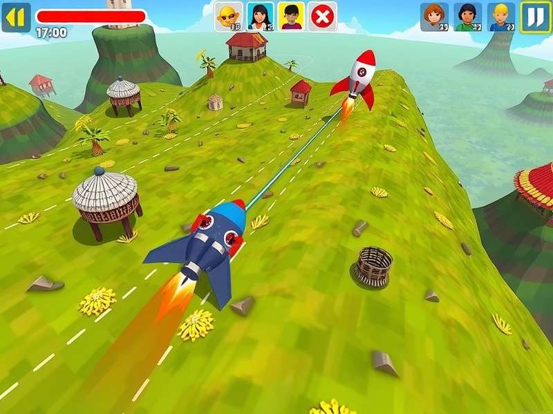 Assam Rocket Hero Advanced Navigation Routes Advanced gameplay strategy visualization showing optimal rocket paths