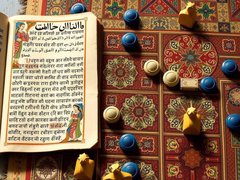 Morjim Sovereigns Game Board Traditional Morjim Sovereigns game board with intricate design