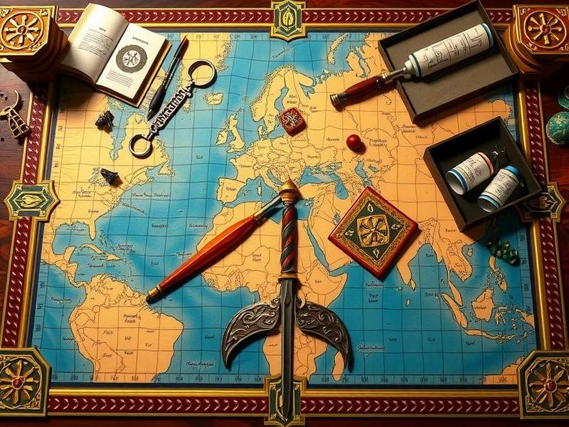 Historical Game Artifacts Historical artifacts related to Sacred Odyssey Sacred Pursuit