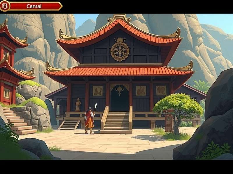 Holy Shrine Expedition - Temple Exploration Holy Shrine Expedition gameplay screenshot showing temple exploration