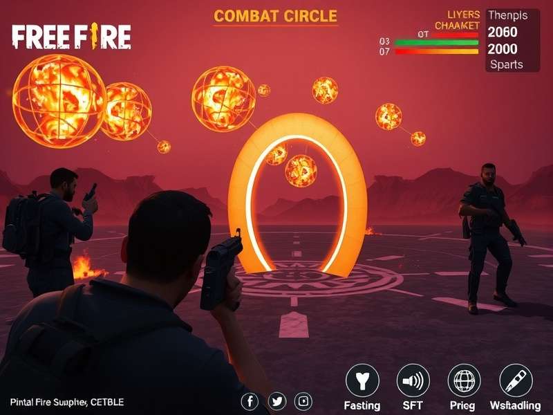 Diverse character roster in Free Fire Combat Elite Free Fire Combat Elite character selection screen