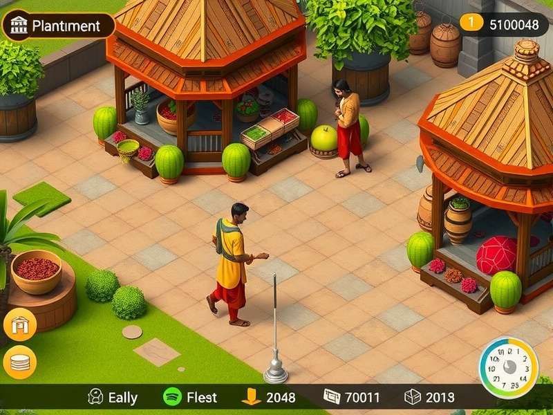 Tea Plantation Management in Tea Realm Glory Tea Realm Glory gameplay showcasing tea plantation management