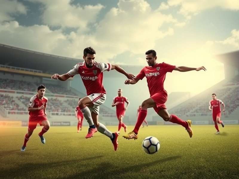 Exciting match from Kolkata Football League Kolkata Football League match action