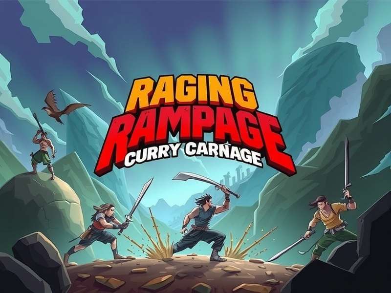 Dynamic Combat in Raging Rampage Curry Carnage Raging Rampage Curry Carnage Gameplay Screenshot