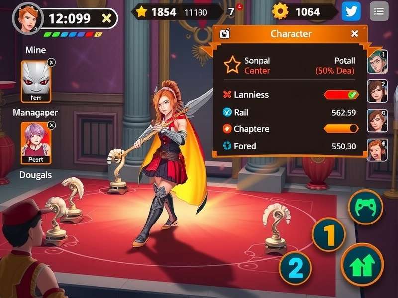 Valor S Supreme Gladiator diverse character roster Valor S Supreme Gladiator character selection screen