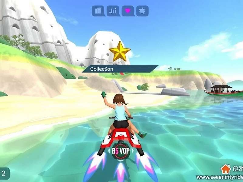 Seaside Serenity Ride Coastal Exploration Seaside Serenity Ride gameplay showing coastal environment