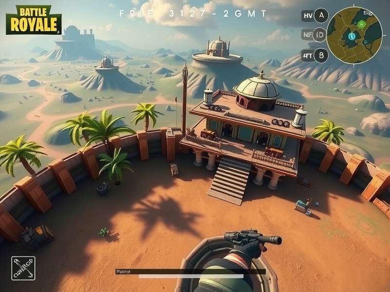 Sinhagad Battle Royale Game Map Sinhagad Battle Royale map overview showing key locations