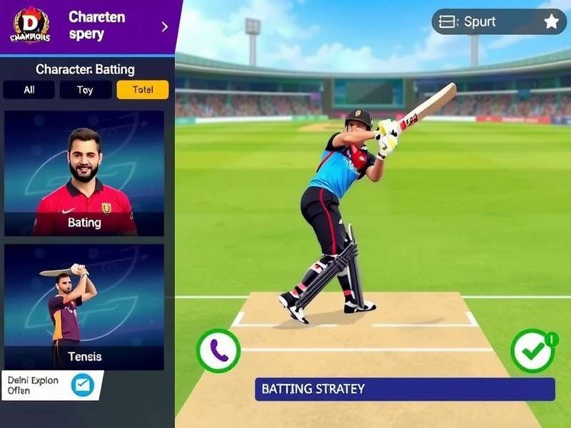 Player Customization in Delhi Champions Delhi Champions character customization screen
