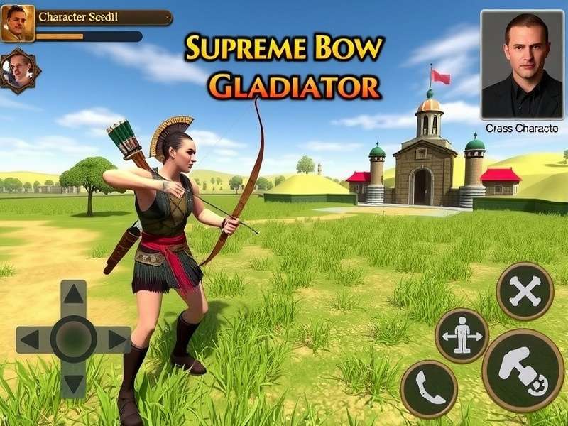 Supreme Bow Gladiator - Intense Archery Battle Supreme Bow Gladiator gameplay screenshot showing archery combat