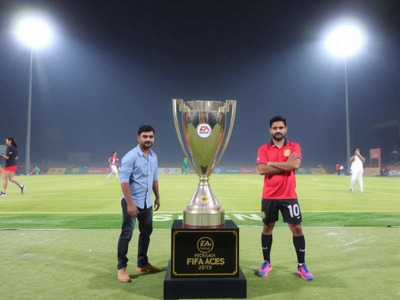 Indian FIFA Aces Championship Trophy