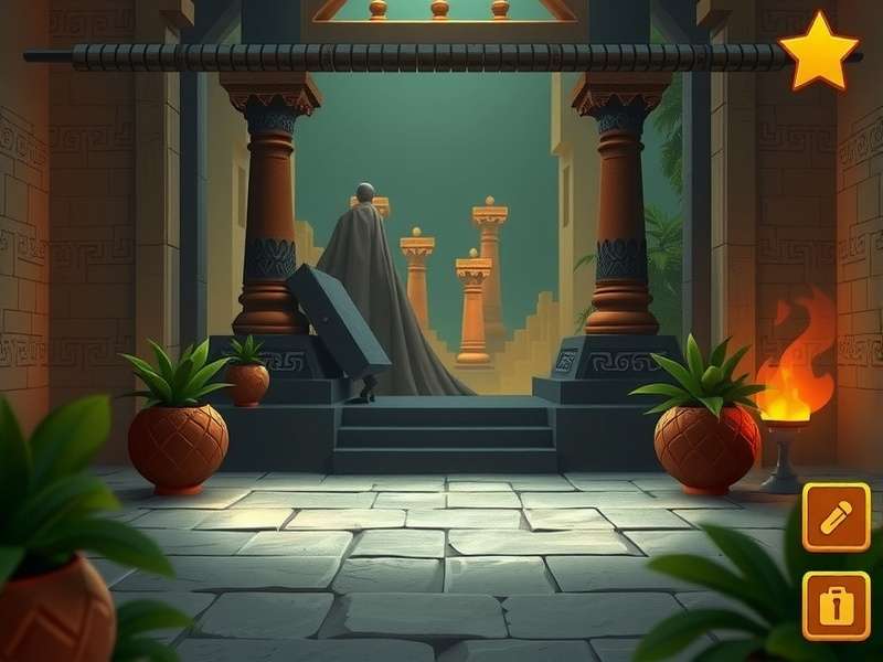 Anise Temple Escape Gameplay Anise Temple Escape gameplay screenshot showing temple environment