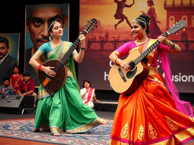 Nach Veena Fusion Game Setup Modern Nach Veena Fusion competition setup