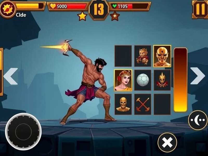 Desi Gladiator Fight Intense Combat Scene Desi Gladiator Fight gameplay screenshot showing character combat