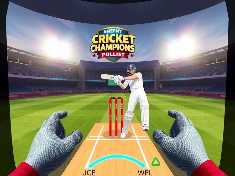 VR Cricket Champions Global Tournaments VR Cricket Champions tournament mode