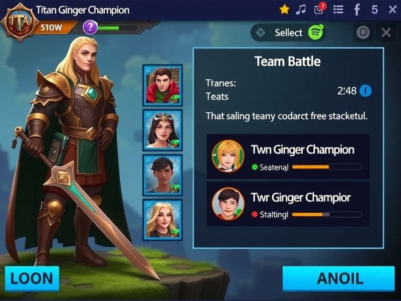 Titan Ginger Champion Team Battle Formation Titan Ginger Champion team battle strategy illustration