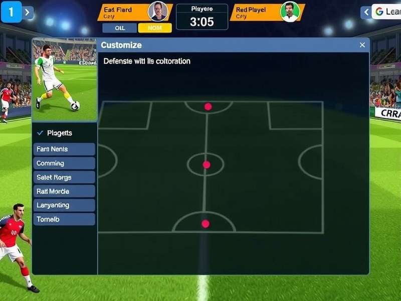 Handball Legend India customization screen showing player options