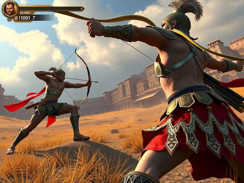 Character Selection - Supreme Bow Gladiator Supreme Bow Gladiator character selection screen