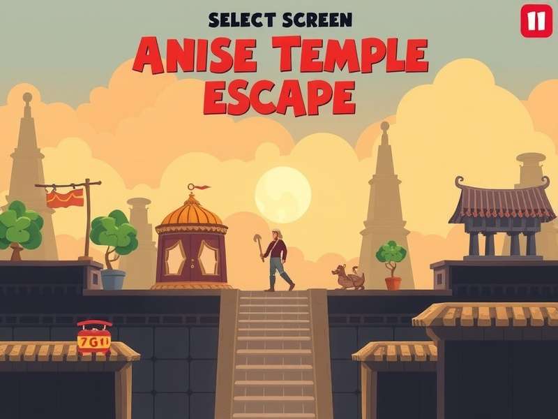 Anise Temple Escape Characters Anise Temple Escape character selection screen